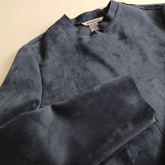 Nygard Faux Suede Self-tie Dress Coat - Picture 4 of 16